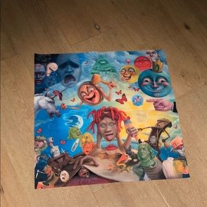 vintage trippie redd poster “lifes a trip”